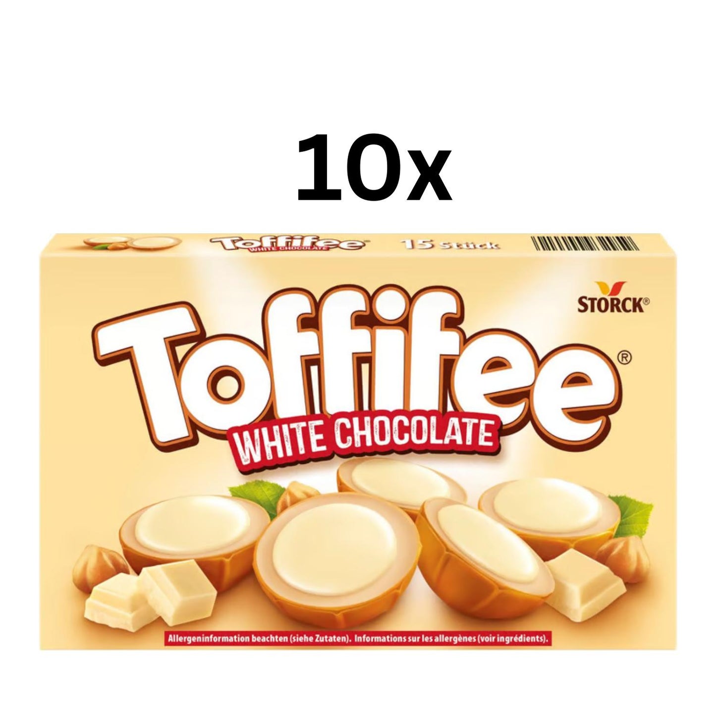 Toffifee Pralinen Einzeln, 15er, 10er, 5er Pack | 1 x 125g