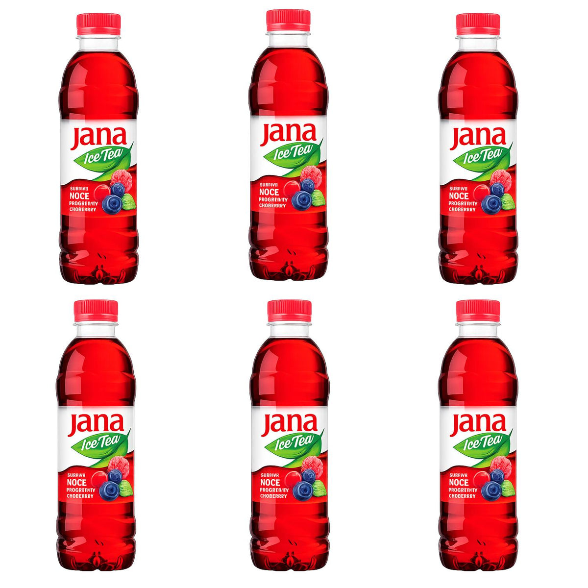 JANA Eistee 500ml - Pfirsich & Waldfrucht
