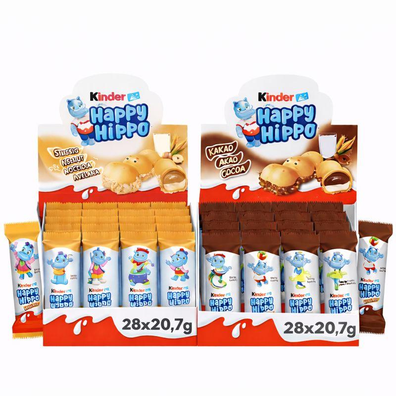 Happy Hippo Cacao , Haselnuss – 28er Karton | 28 x 20,7 g