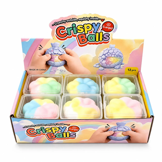 Bunte Choco Crispy Balls Squishy 1x