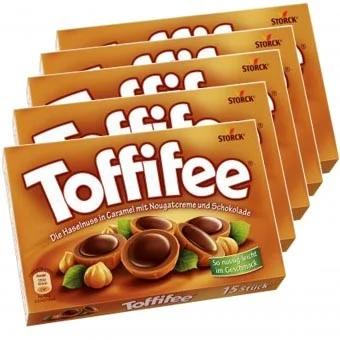 Toffifee Pralinen Einzeln, 15er, 10er, 5er Pack | 1 x 125g