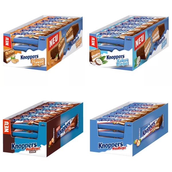 Knoppers Riegel – 24er Pack |24 x 40g