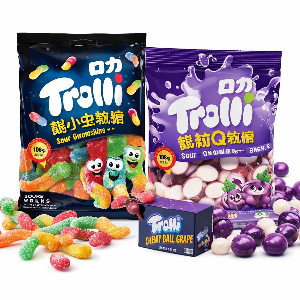5x Trolli China Bundle 5x60g