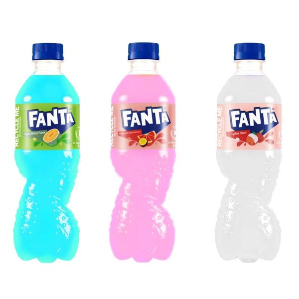 Fanta - China 500ml | Lychee, Passionfruit & Grape Fruit, Hami Melon