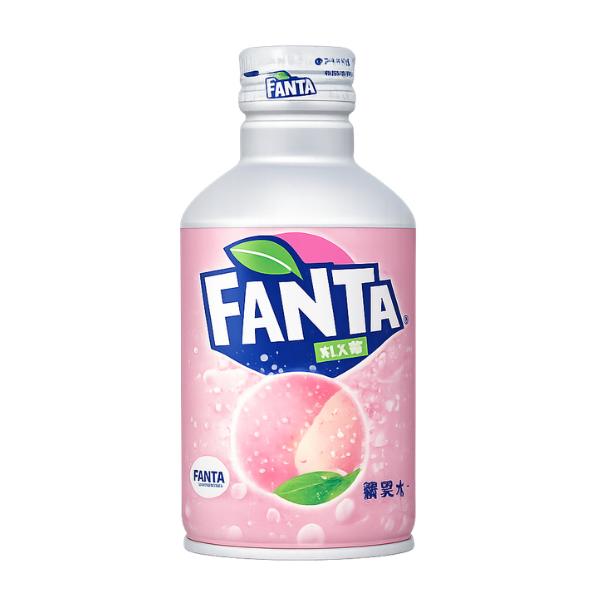 Fanta White Peach – Zarter Weißer Pfirsichgeschmack aus Japan (300 ml)