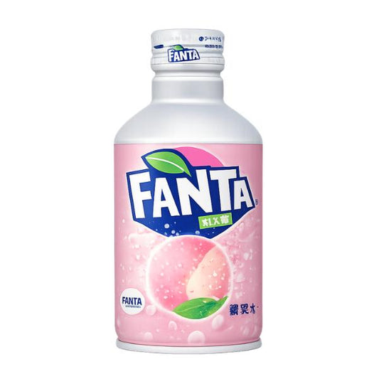Fanta White Peach – Zarter Weißer Pfirsichgeschmack aus Japan (300 ml)