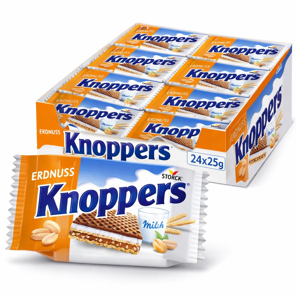 Knoppers 24er Karton | 24x25g