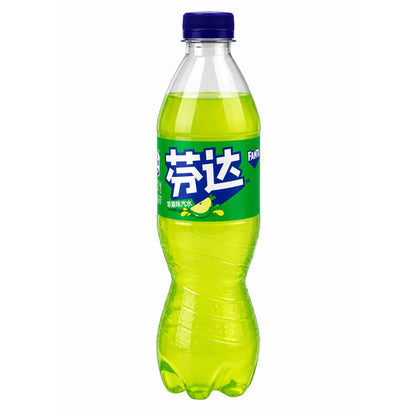 Fanta Asia Pet 0,5L - Jasmine Peach, White Peach, Grape, Watermelon, Green Apple Geschmäcker - 12 Monate Haltbarkeit