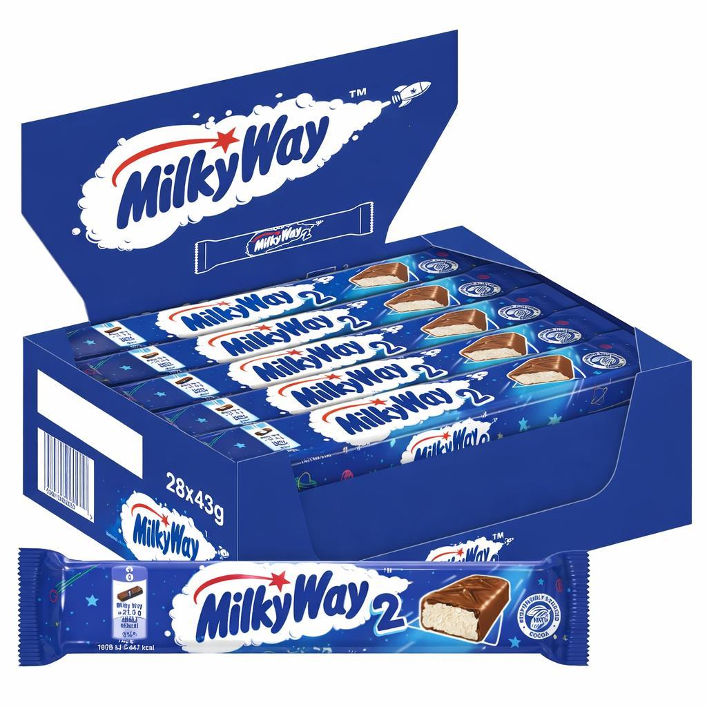 Mars Display Box Sortiment – Vorratsboxen (Twix, Snickers, Mars, Bounty, M&M's, MilkiWay & Maltesers)