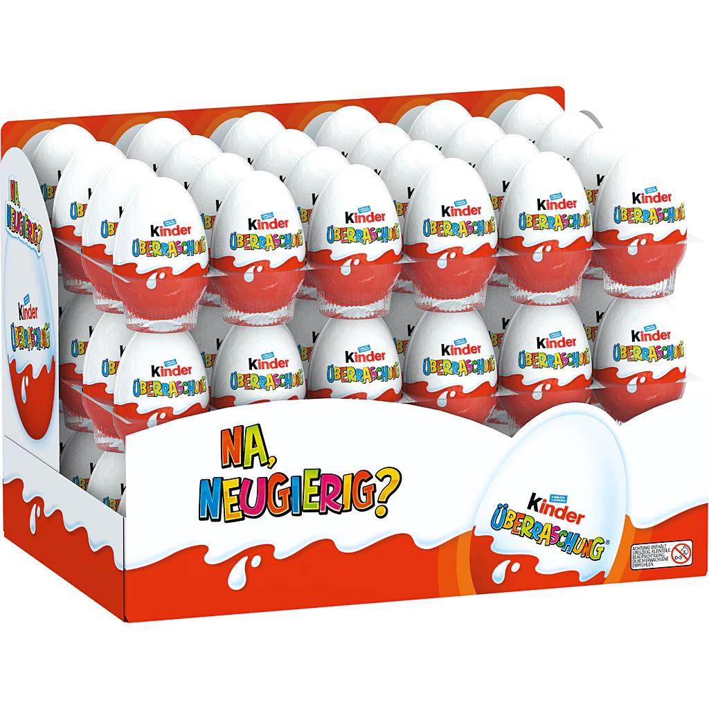 Kinder Überraschung Karton 72 Stück | 72 x 20g