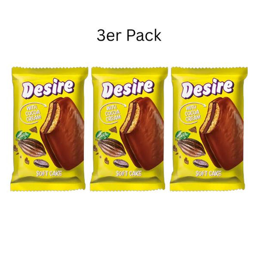 Desire Soft Cake 50g – Gefüllter Kuchen Snack Verschiedene Sorten