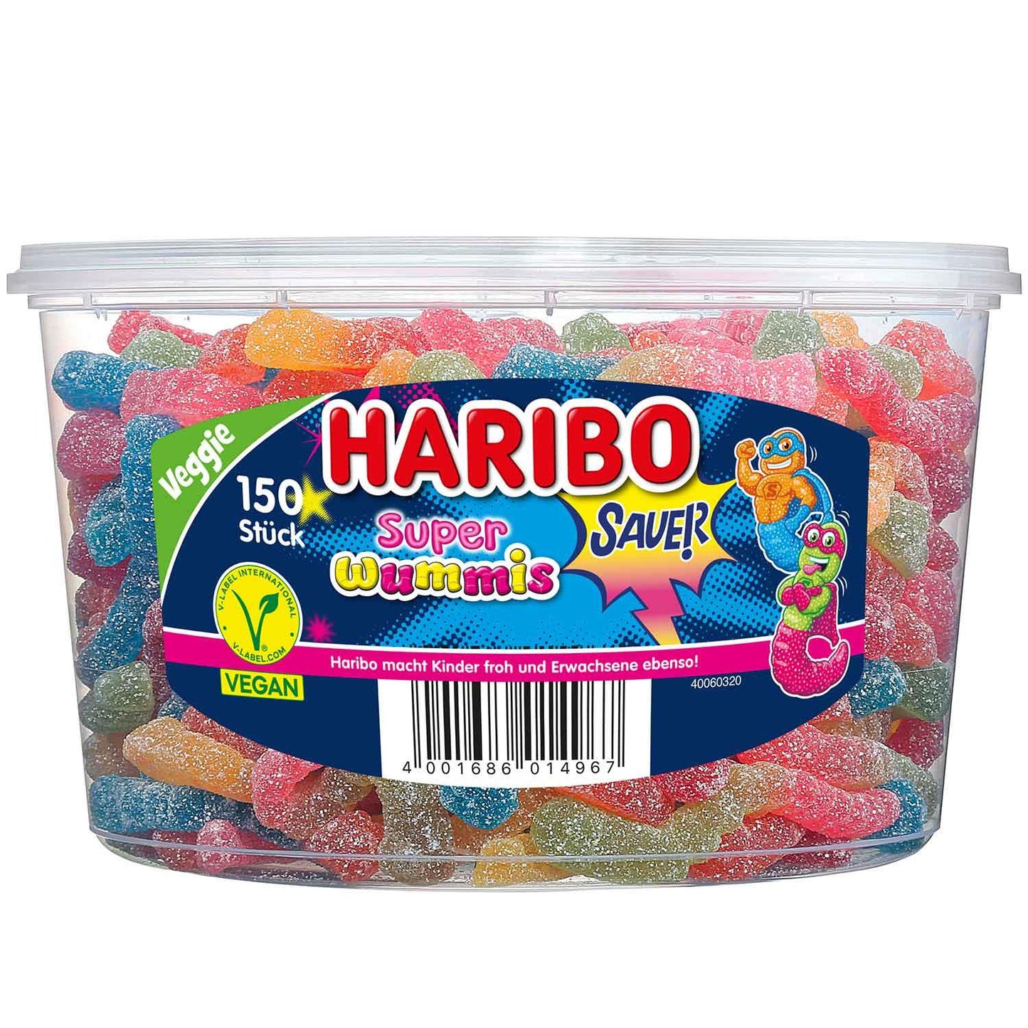 150 St. HARIBO Dosen 975g-1200g