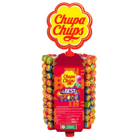 Chupa Chups Lutscherrad The Best Of 200 Lutscher (2,4 kg)