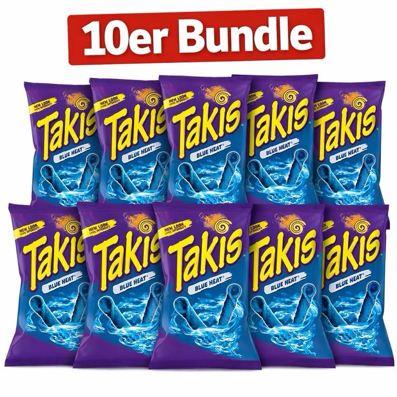 Takis  100g – Verschiedene Sorten | Blue Heat, Fuego & Mehr