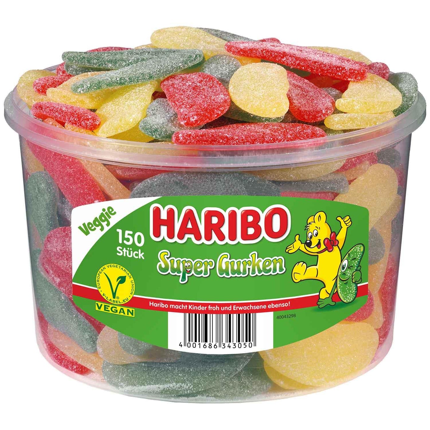 150 St. HARIBO Dosen 975g-1200g