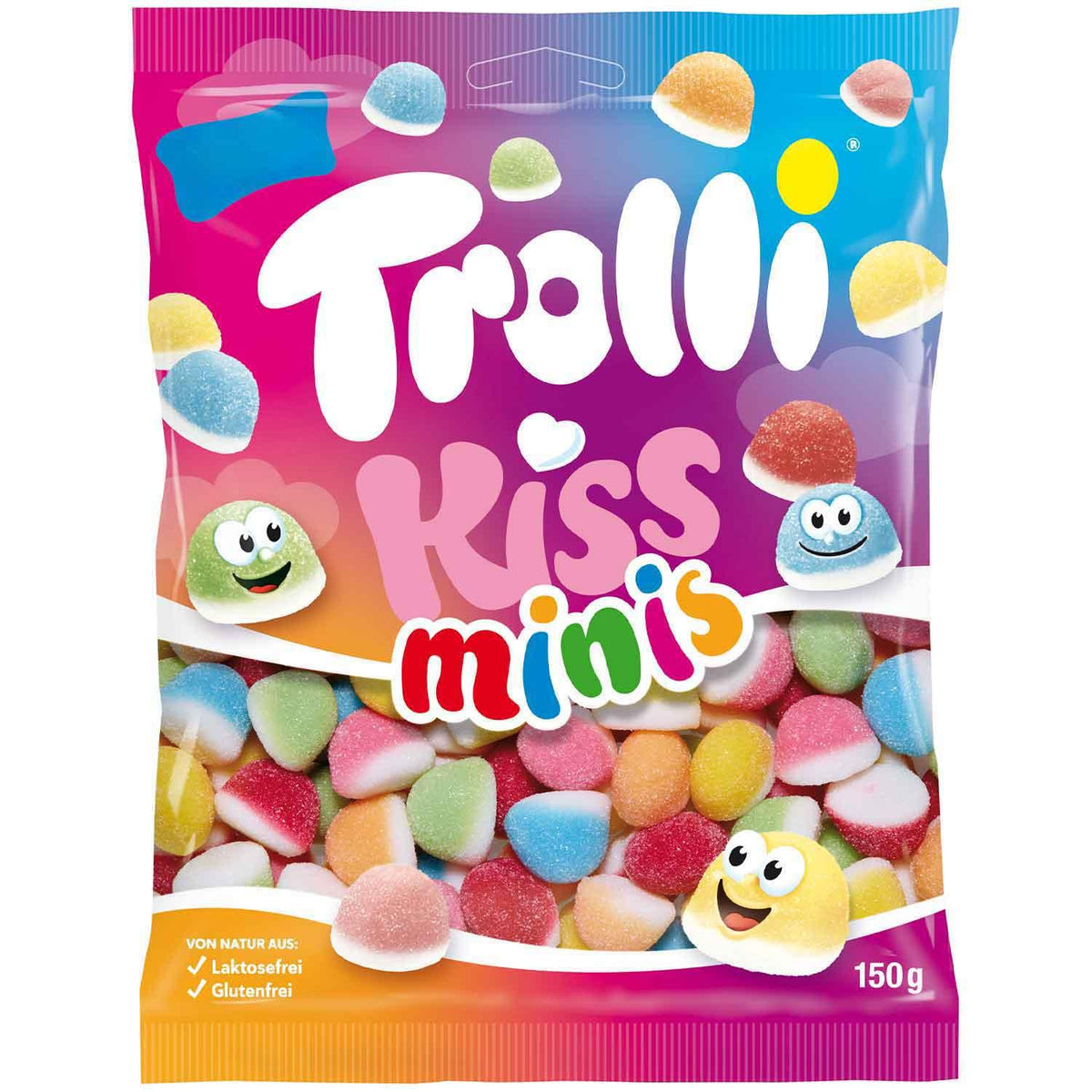 Trolli Fruchtgummi Süßigkeiten 150g – Verschiedene Sorten | 21x150g Box