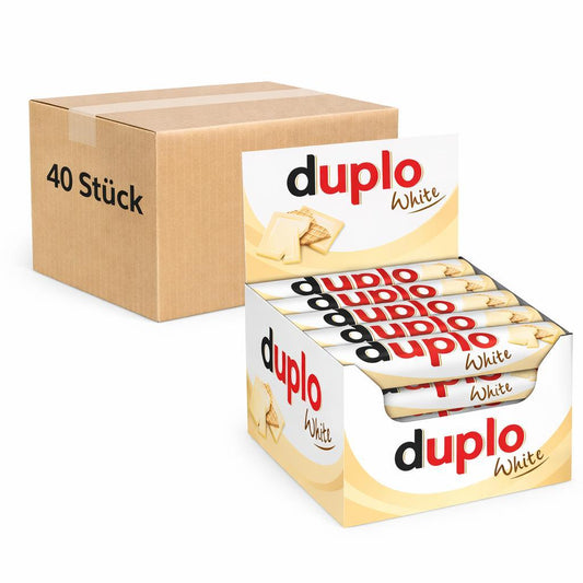 Duplo Schokoladenriegel Classic & White 40er Karton | 40 x 18,2 g