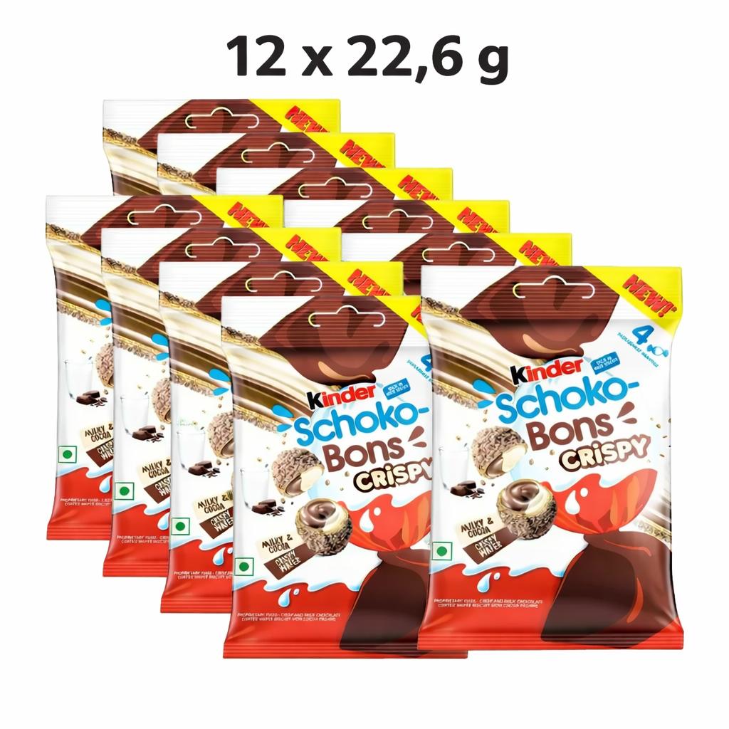 Schoko-Bons Crispy 12er Pack 22,6g