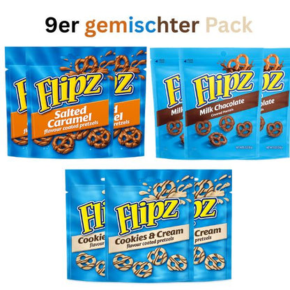Flipz Salted Caramel + Cookies & Creme Snack für Genussmomente