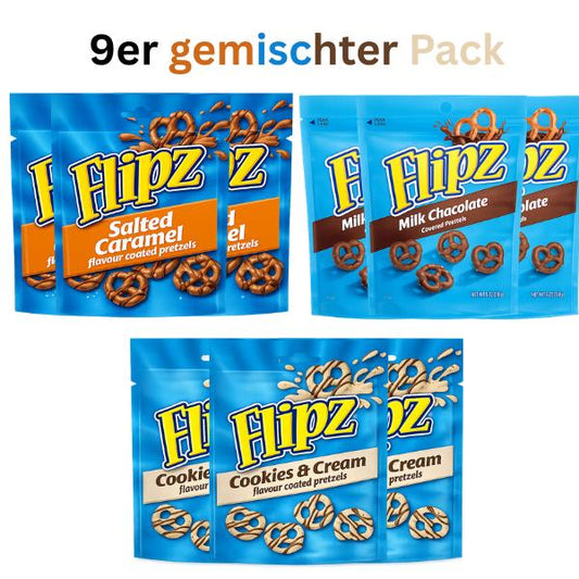Flipz Salted Caramel + Cookies & Creme Snack für Genussmomente