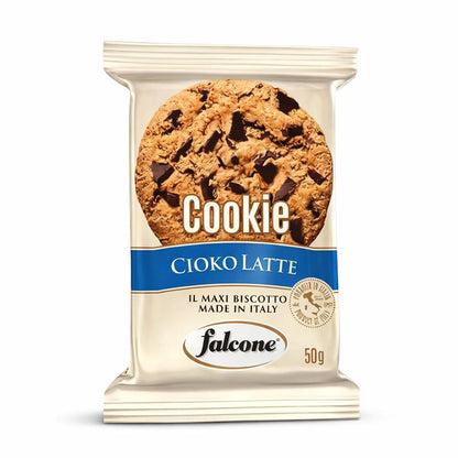 Falcone American Cookies 50g – Italienische Soft Cookies mit Schokolade & Creme
