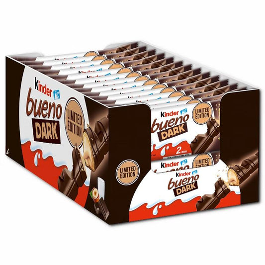 Limited Edition - Ferrero - Kinder Bueno Dark - Schokolade - 30 Riegel