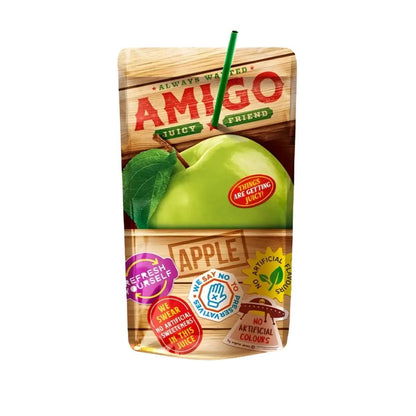 Amigo Fruchtgetränke 200 ml – Verschiedene Sorten | Mit Strohhalm | Fruchtiger Drink für unterwegs