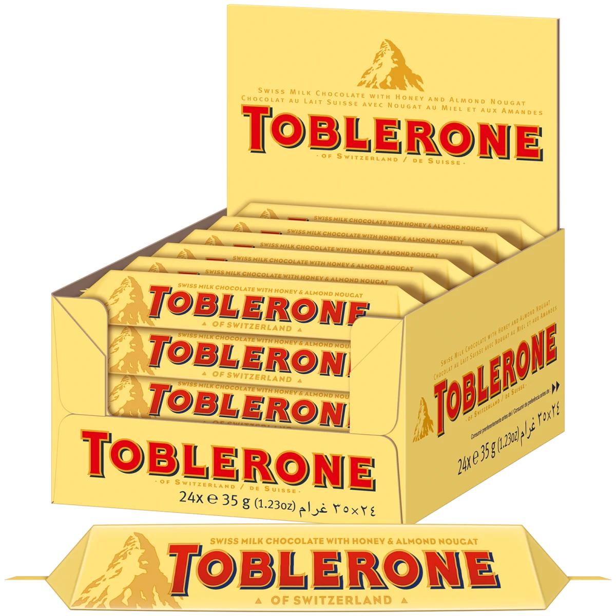 Toblerone Schokolade 24er Pack | 24 x 35g