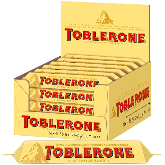 Toblerone Schokolade 24er Pack | 24 x 35g