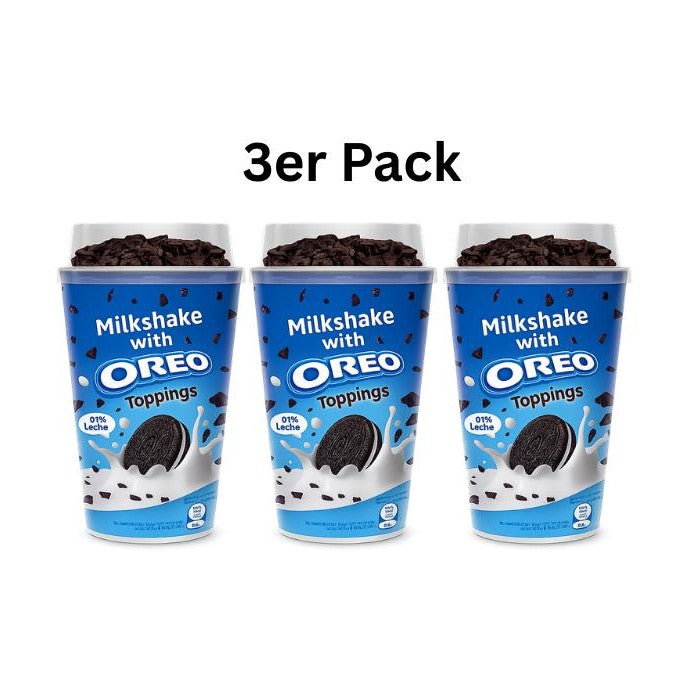 Oreo Milshake mit Toppings 200ml