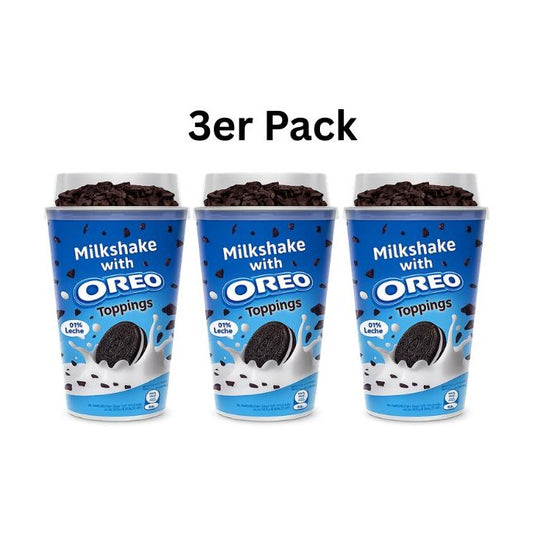 Oreo Milshake mit Toppings 200ml