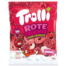 Trolli Fruchtgummi Süßigkeiten 150g – Verschiedene Sorten | 21x150g Box