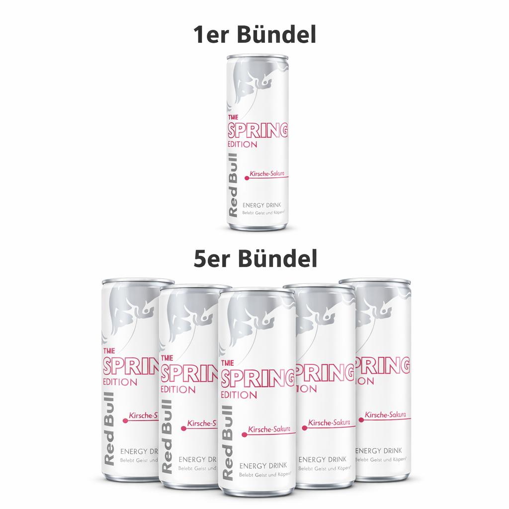 Redbull Spring Edition Kirsche-Sakura |1x250ml & 5x250ml