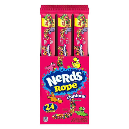 Nerds Rope Very Berry & Nerds Rope Rainbow |  1x26g & 8x26g