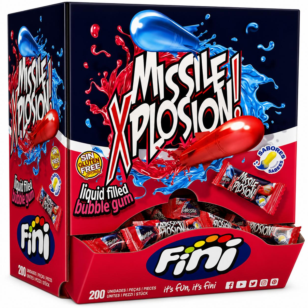 Fini Kaugummi 200x5g