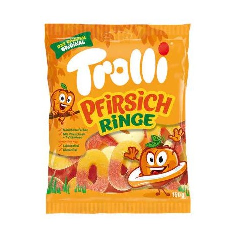 Trolli Fruchtgummi Süßigkeiten 150g – Verschiedene Sorten | 21x150g Box
