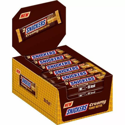 Mars Display Box Sortiment – Vorratsboxen (Twix, Snickers, Mars, Bounty, M&M's, MilkiWay & Maltesers)