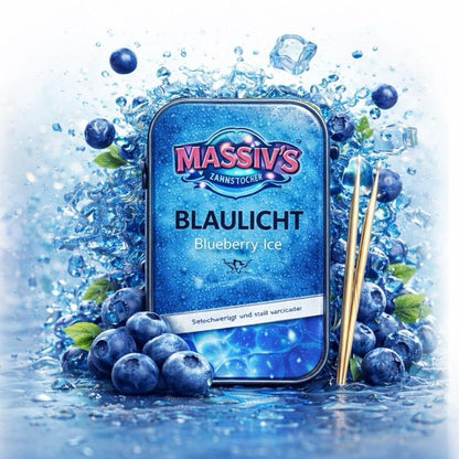 Massiv’s Zahnstocher (Aromatisiert) Metalldose
