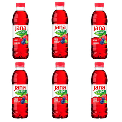 JANA Eistee 500ml - Pfirsich & Waldfrucht