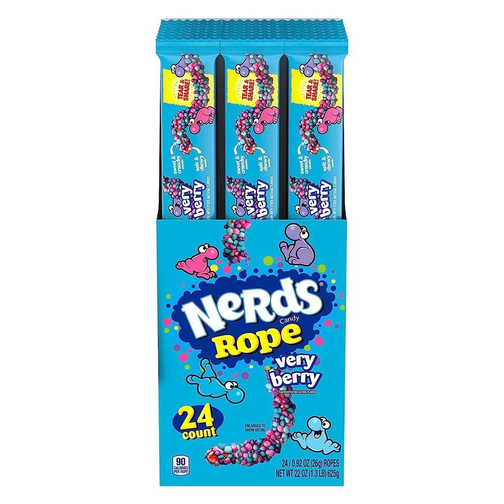 Nerds Rope Very Berry & Nerds Rope Rainbow |  1x26g & 8x26g