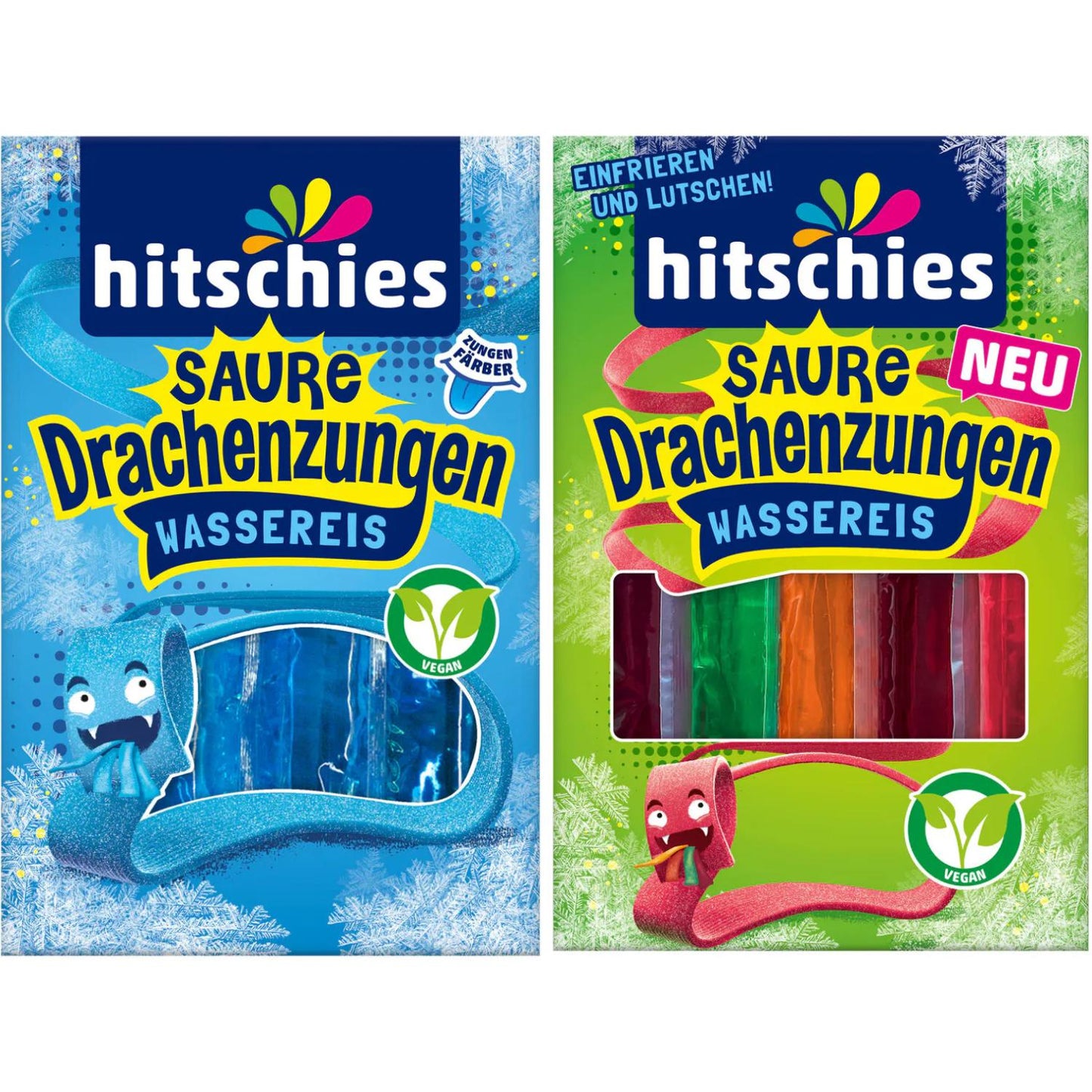 Saure Drachenzungen Wassereis