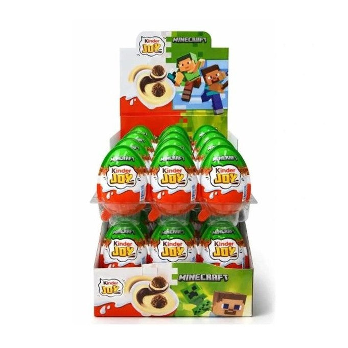 Kinder Joy Minecraft Limited Edition 24er Pack