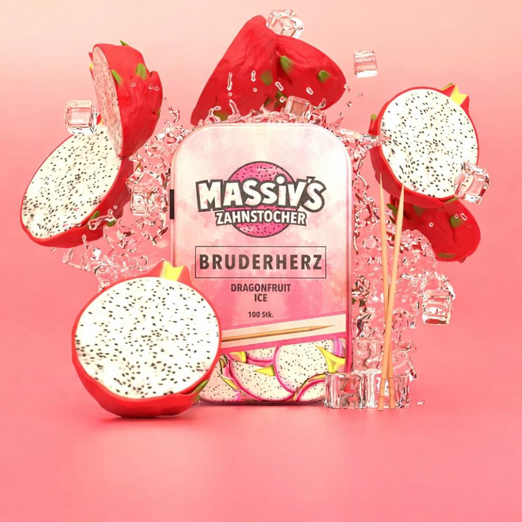 Massiv’s Zahnstocher (Aromatisiert) Metalldose
