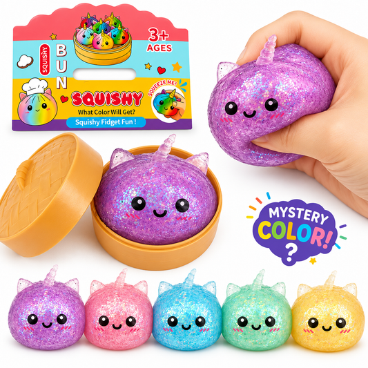 Einhorn Mystery Dumpling Glitzer - 5 cm