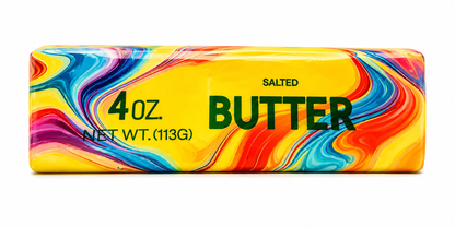 Squishy Butter – Weiche Knetbutter zum Drücken, Kneten & Entspannen - Classic und Bunt