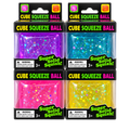 Cube Squeeze Ball Glitzer