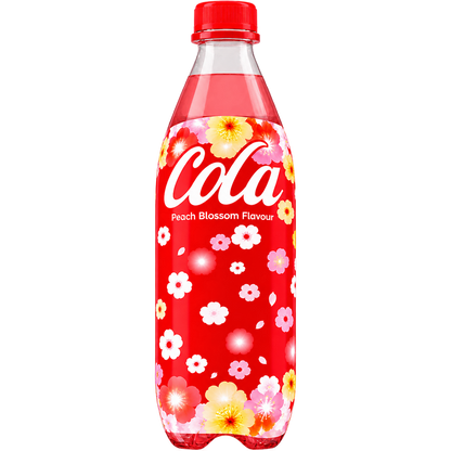 Cola China verschiedene Sorten 400ml - Blueberry, Pear Blossom, Peach Blossom, Sakura Flavour