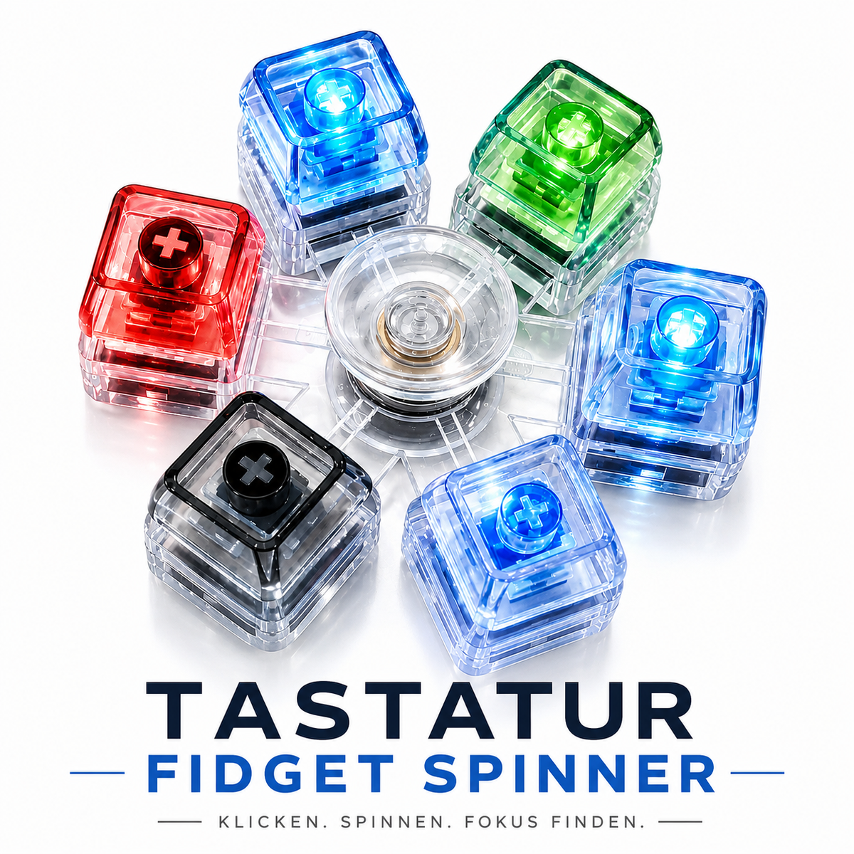 Tastatur 5er Tasten Spinner zum Drehen und Drücken