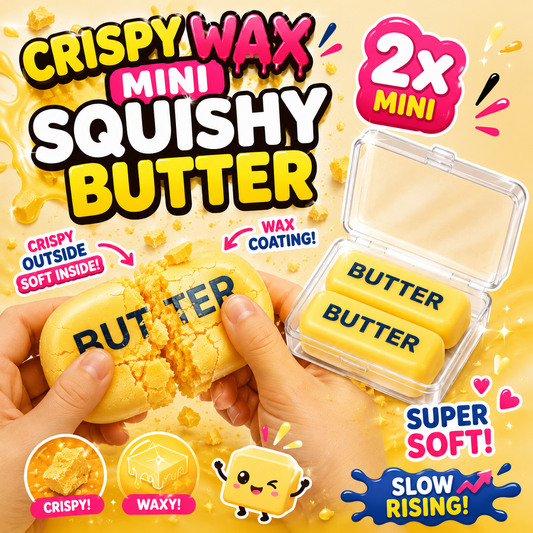 Crispy Wax - Squishy Butter Mini -Gelb 1x
