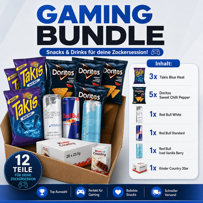 🎮 Gaming Bundle XL – dein Snack-Vorrat für die nächste Session